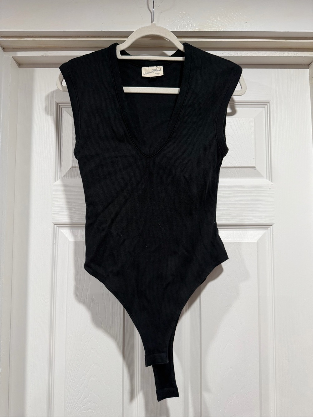 Universal Thread Black V-Neck Kids Bodysuit